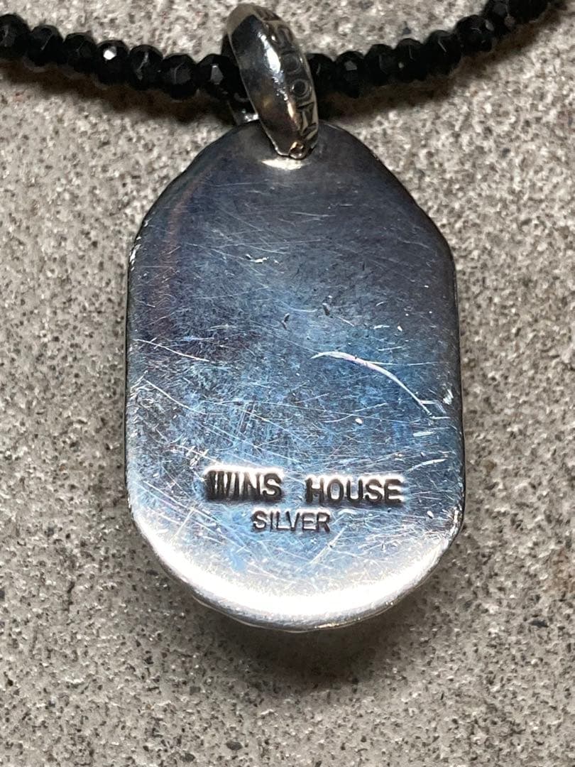 [K] WINS HOUSE / Silver925 / SKULLネックレス