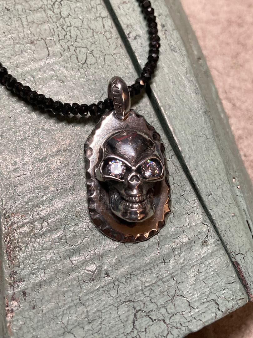 [K] WINS HOUSE / Silver925 / SKULLネックレス