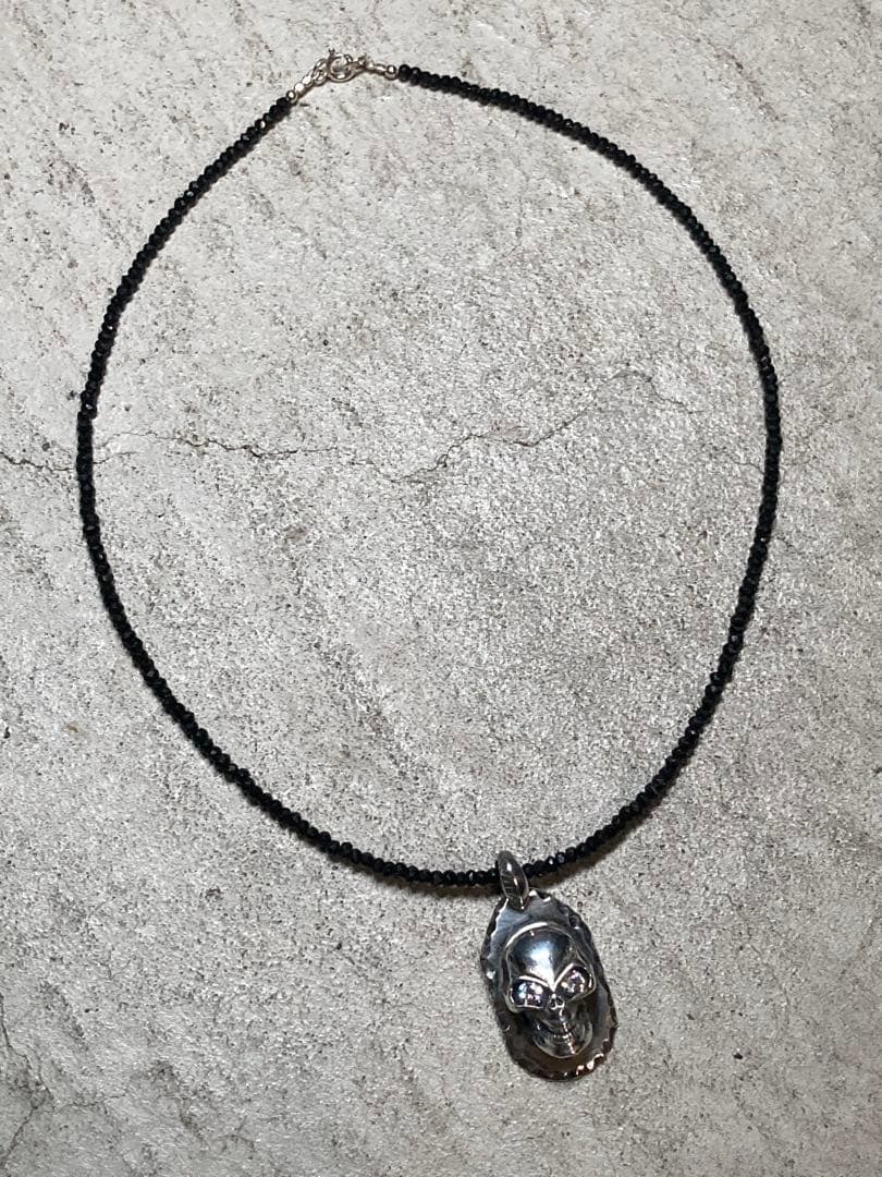 [K] WINS HOUSE / Silver925 / SKULLネックレス
