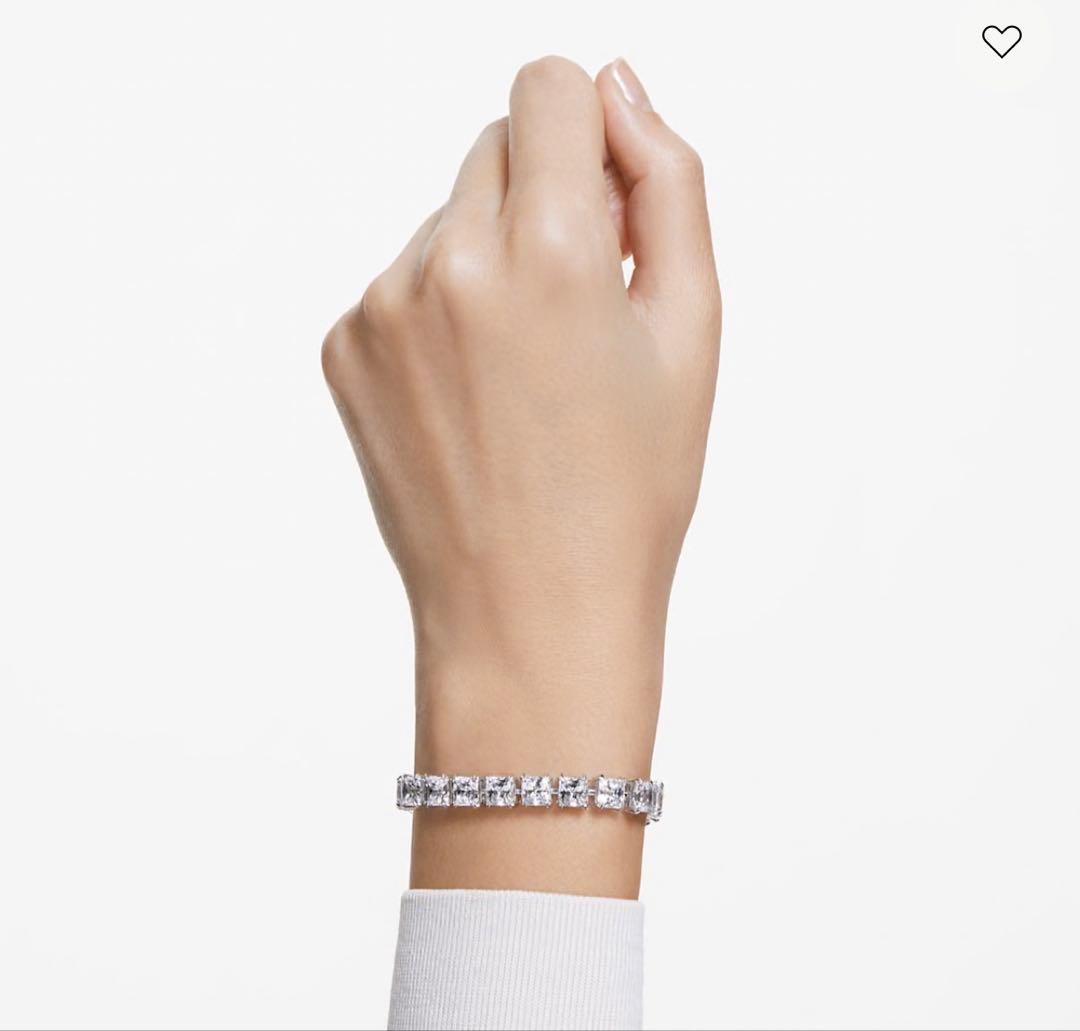 P*様 swarovski matrix tennis ブレスレット