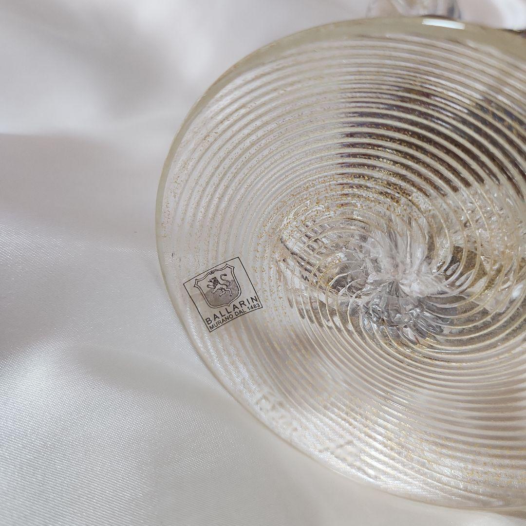 ナ*カ様 ベネチアンガラス ミルフィオリ バラリン工房 金彩 ペアドール mur