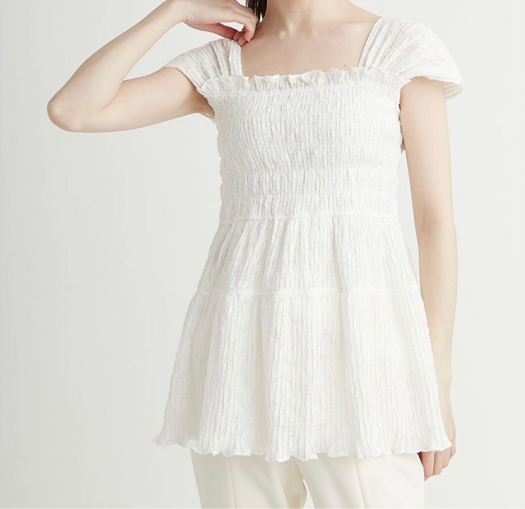 CELFORD シャーリングチュニックブラウス BLK 38 M 新品未使用