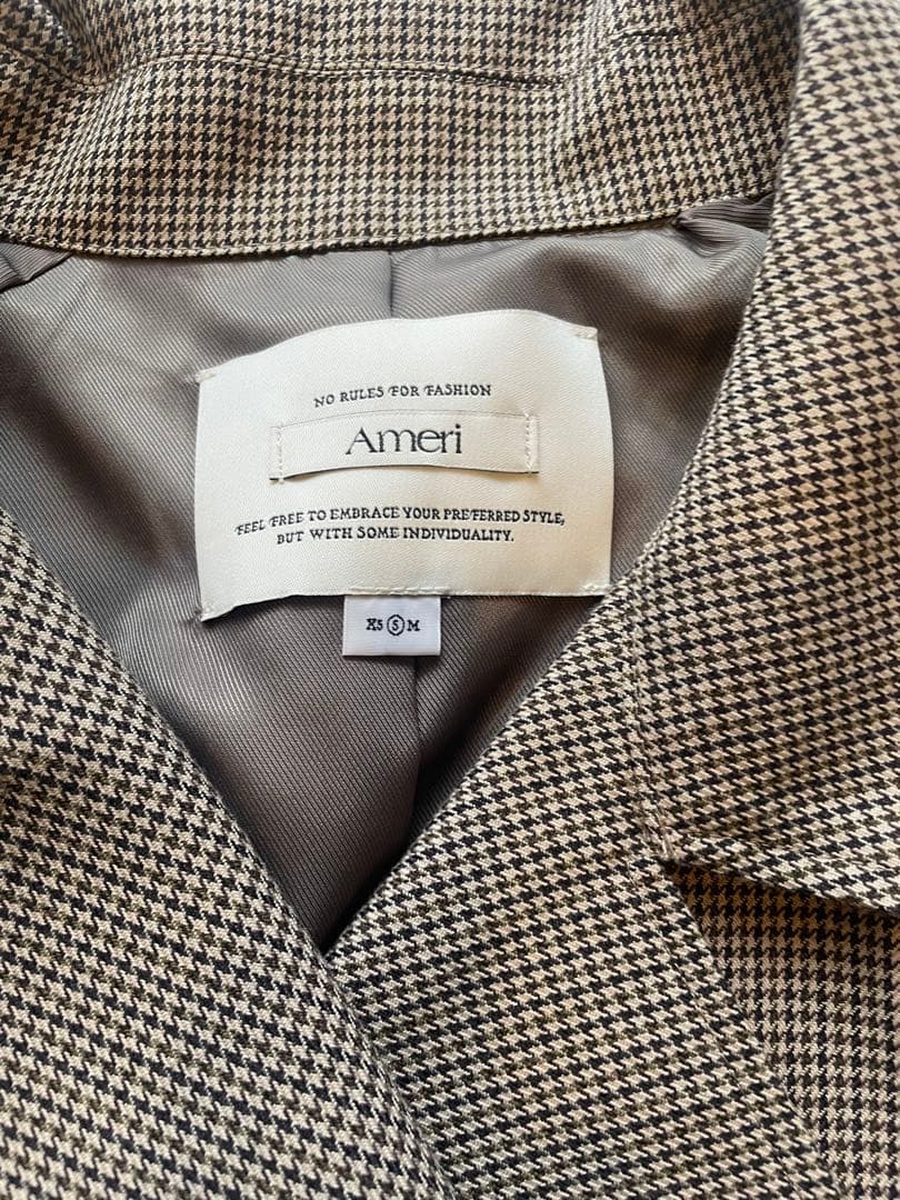 【amerivintage］DADDY MIDI TRENCH COAT S