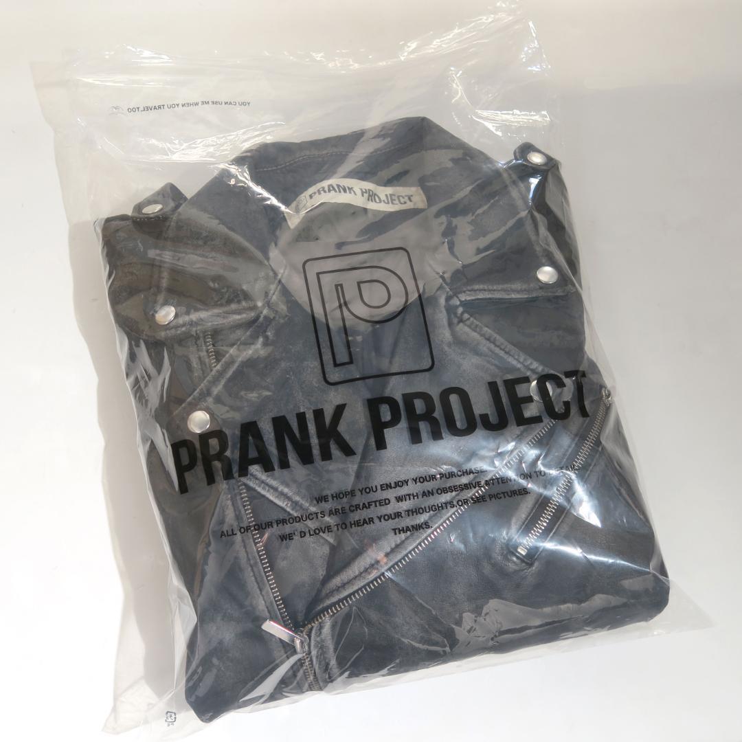 25AW PRANK PROJECT レザー ライダース ジャケット ブラック