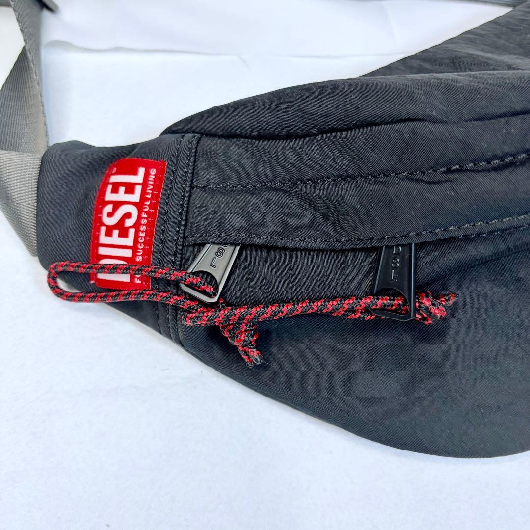 ディーゼル ボディバッグ ウエストバッグ ブラック