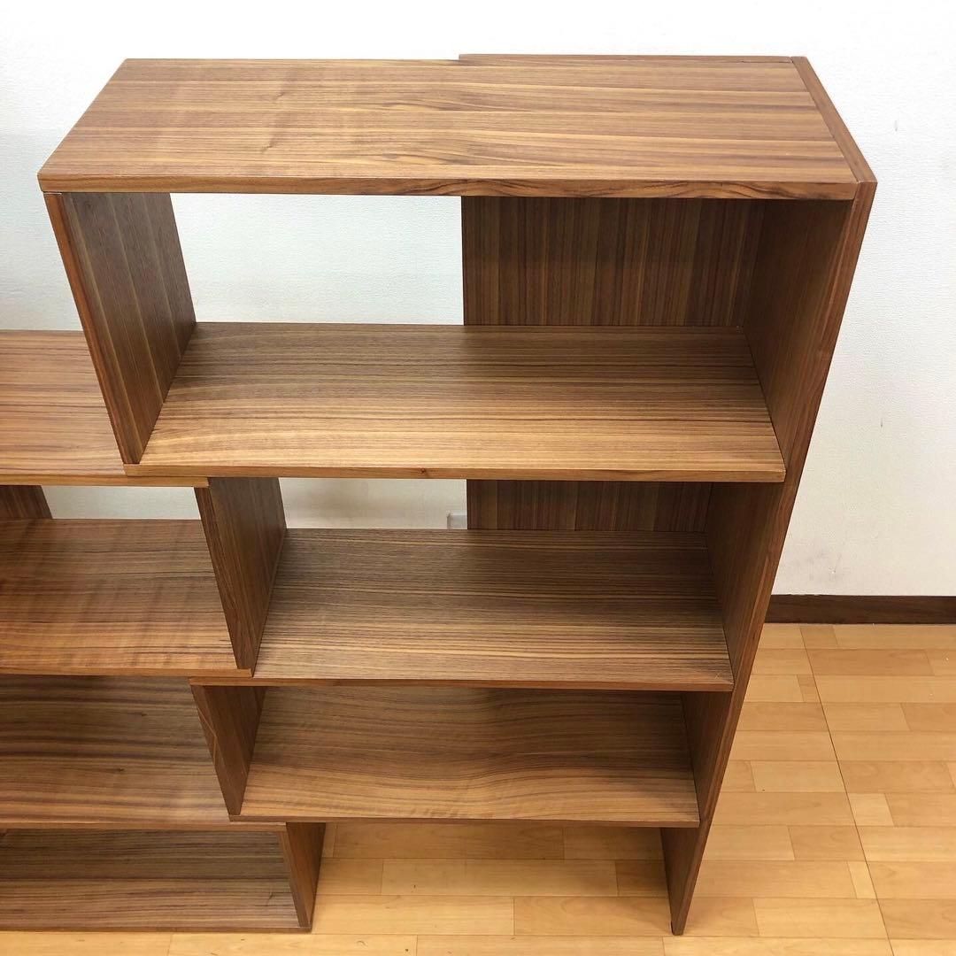 moda en casa flexible bookcase シェルフ モダン