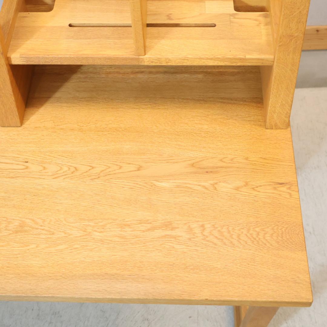 maruni マルニ フレンディ オーク材 学習机 デスク ワゴン付き PC机