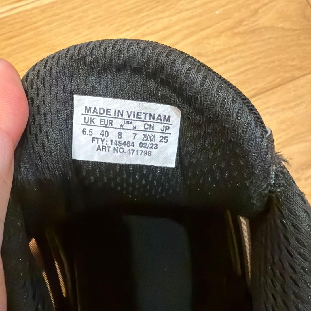 【SALOMON ACS PRO】25cm スニーカー ブラック