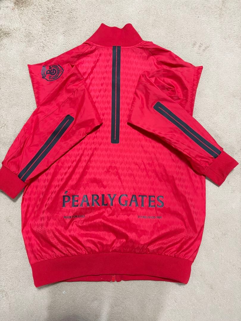 ★美品　PEARLY GATES ジップアップジャケット レッド サイズ4