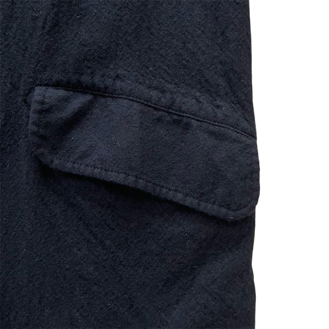 【美品】コムデギャルソンオム 20AW ウールサージ縮絨 バルマカーン コート