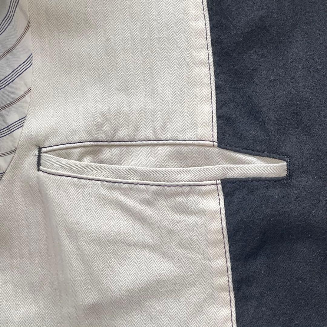 【美品】コムデギャルソンオム 20AW ウールサージ縮絨 バルマカーン コート