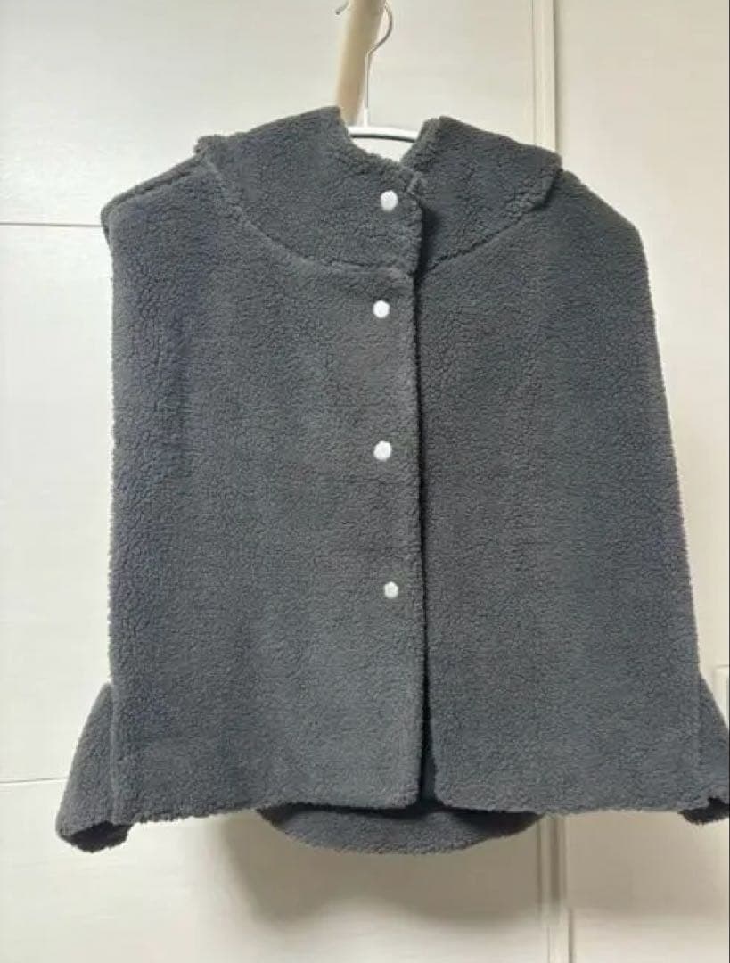 セール❤️【新品】kOhAKUコハク コート&ベスト〈2〉LL3L 可愛い♥︎黒系