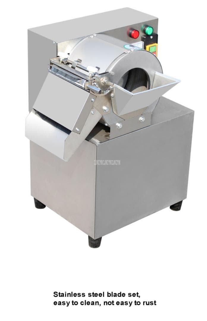 材料ステンレス鋼多機能自動切断機電気ポテトマレーシア野菜カッター中古