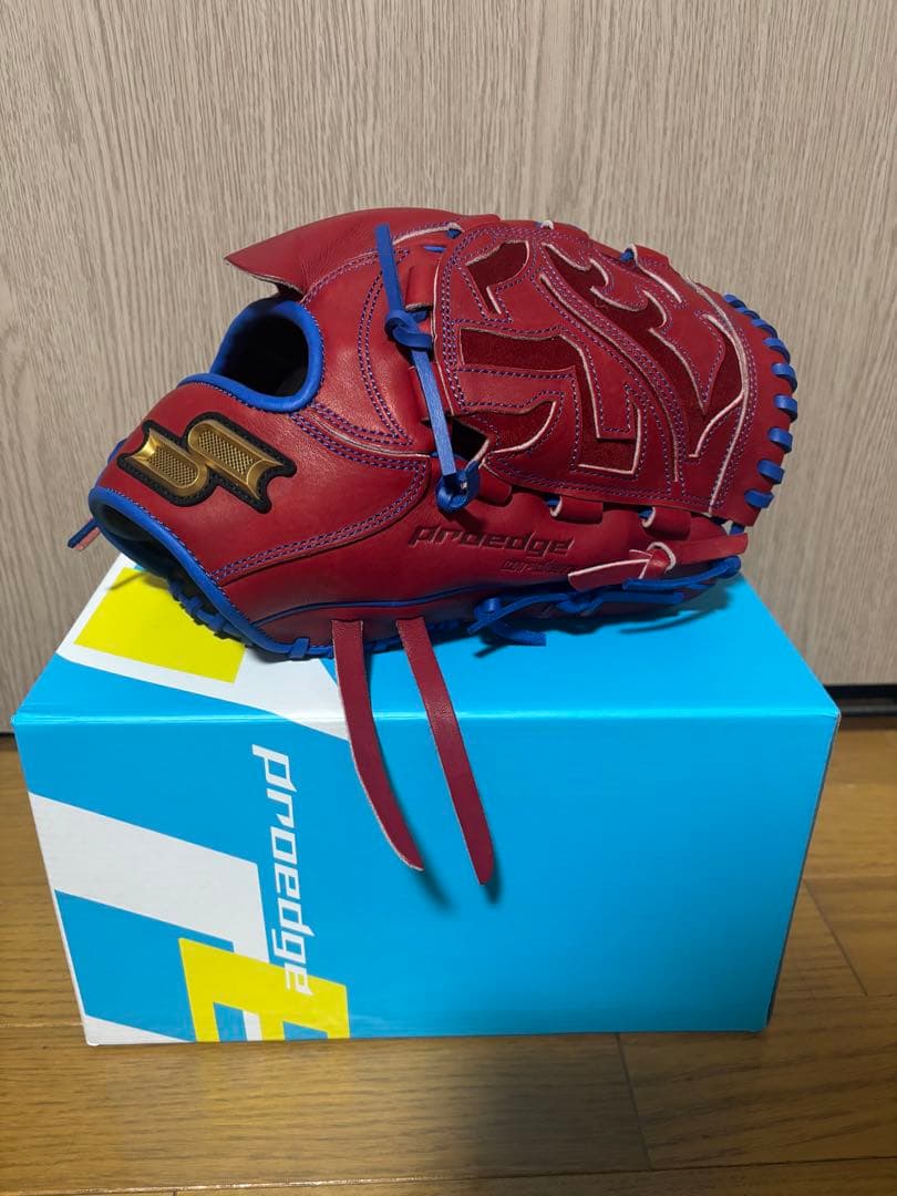 SSK グローブ 軟式用 投手用 赤