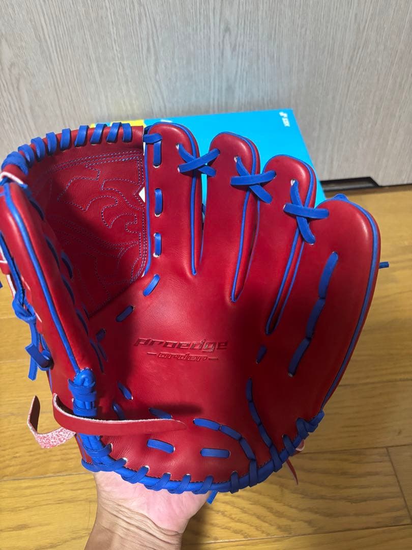 SSK グローブ 軟式用 投手用 赤