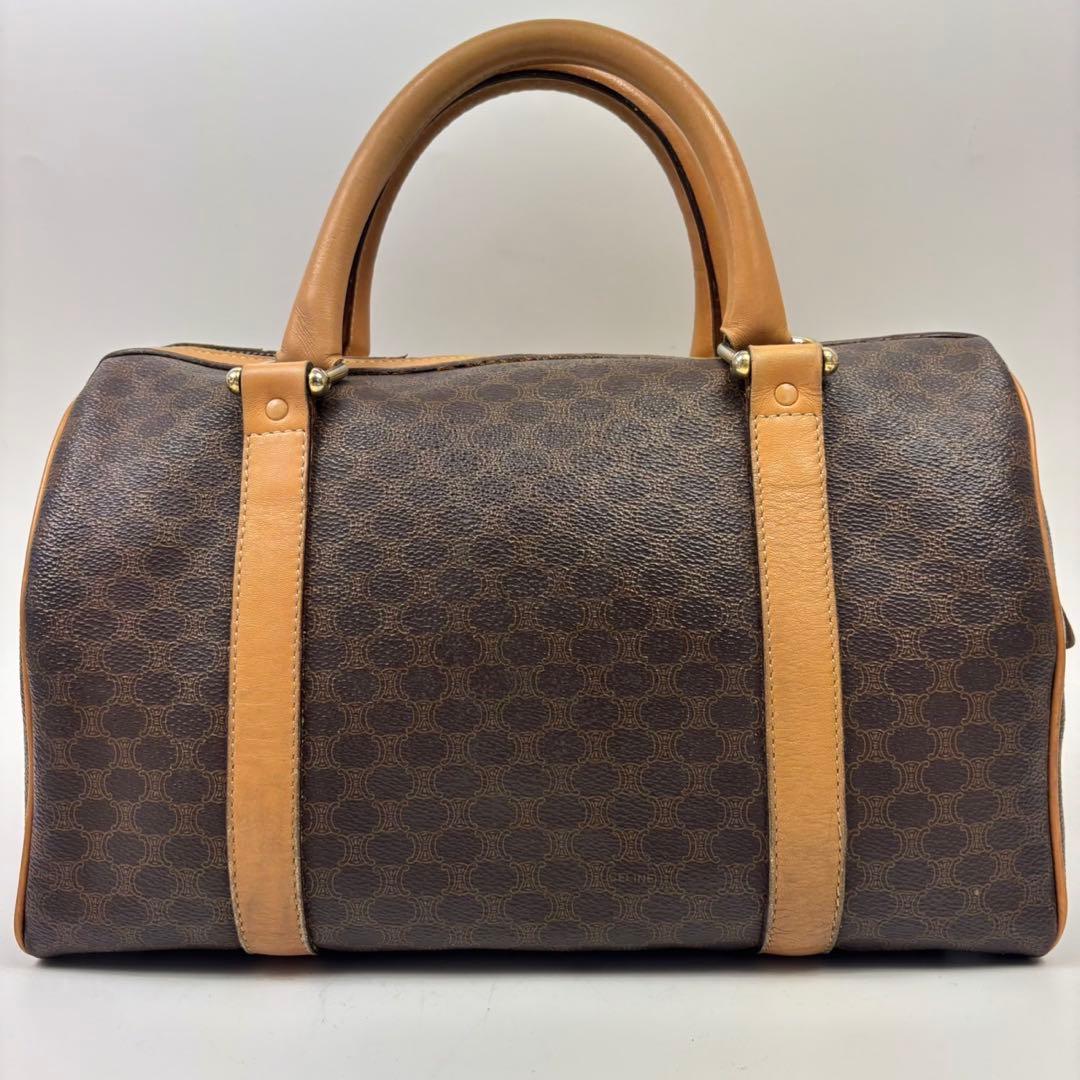 専用CELINE セリーヌ マカダム PVCレザー ボストンバッグ トリオンフ