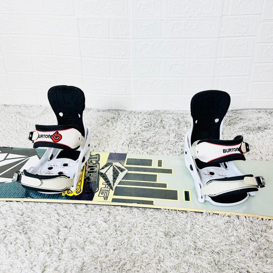 【初心者おすすめ 】 Burton　BLUNT　スノーボード　セット 146cm