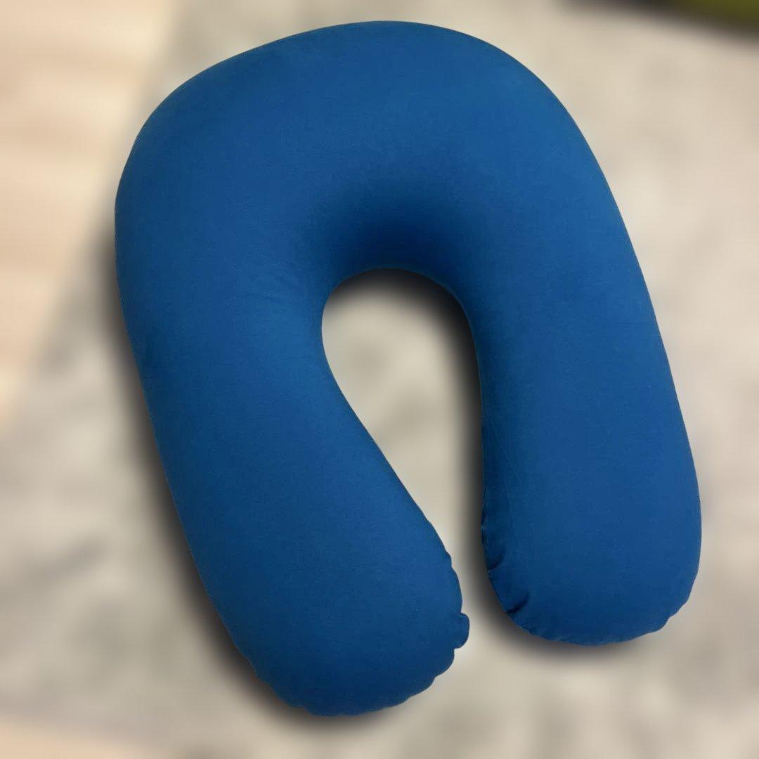 yogibo ヨギボー 青いU字型クッション