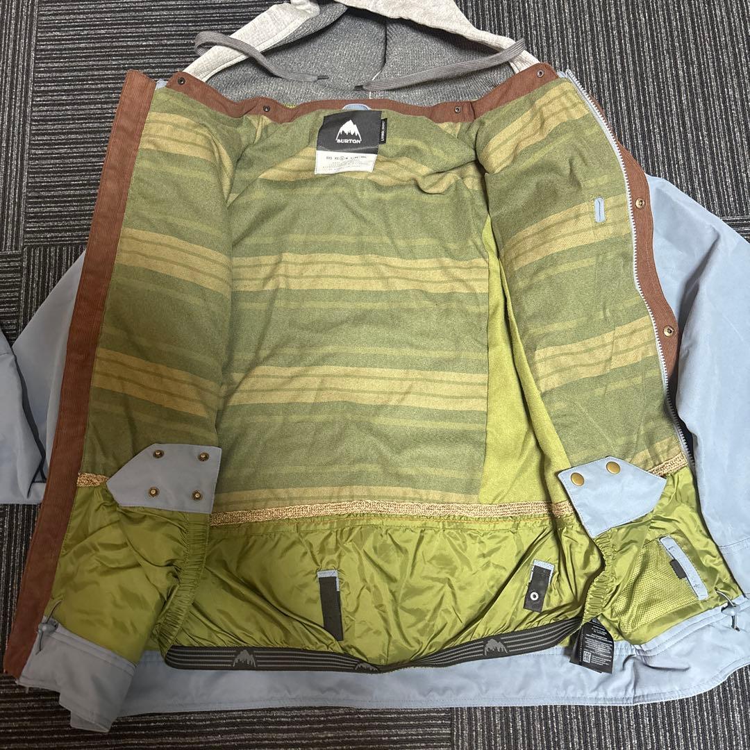 Burtonスノーボードウェア DUNMORE JACKETライトブルー