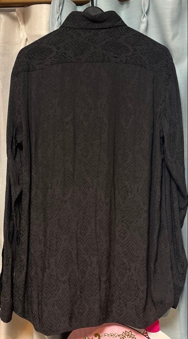 美品 ルードギャラリー SNAKE SHIRTサイズ4 蛇柄 スネークシャツ