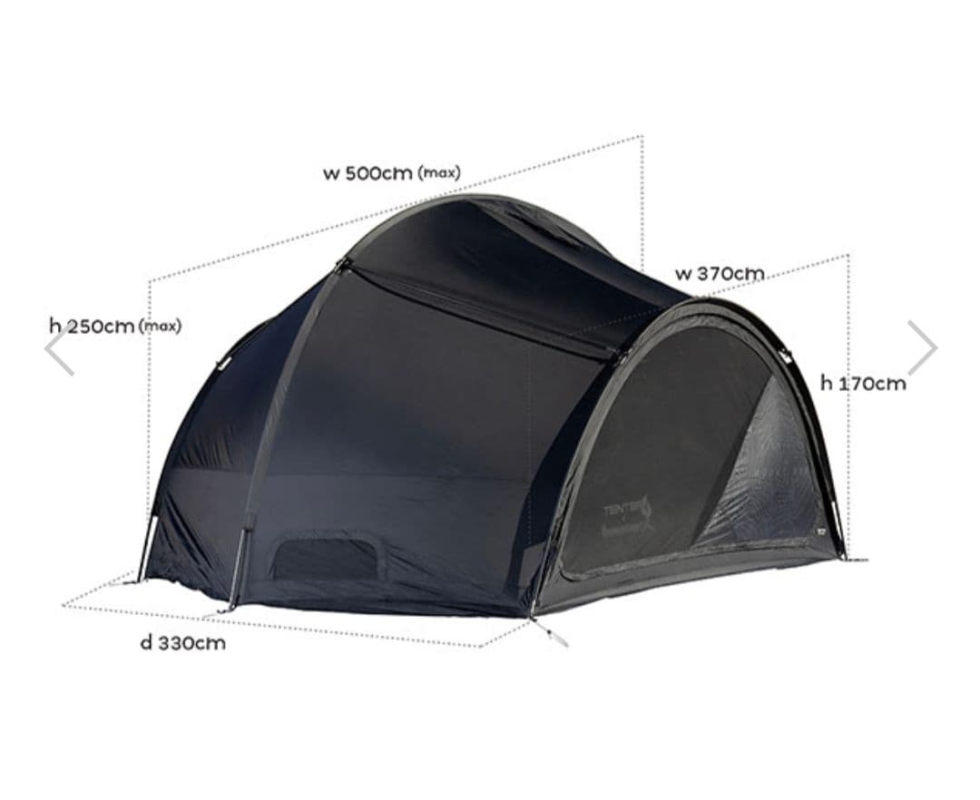 tenter Ortus-s 日本限定　Onyx　Black　オニキスブラック