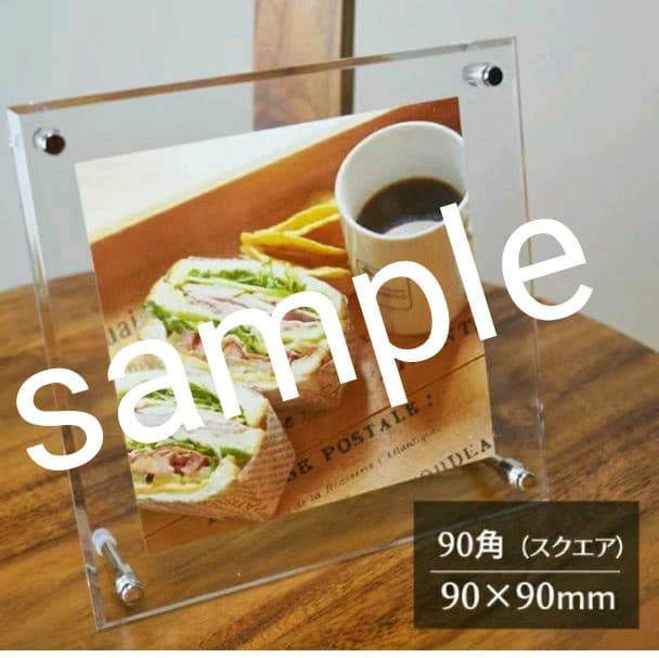 新品 アクリル フォトフレーム 128 × 90