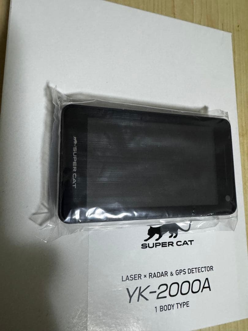 トッシー　SUPER CAT YK-2000A レーダー探知機本体