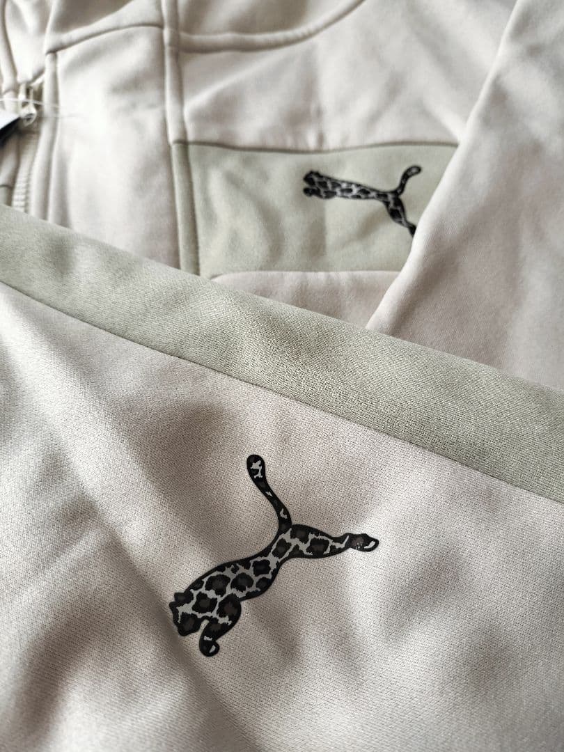 プーマ　トレーニングウエア　Lサイズ　トップスがメンズ　ボトムスはレディース