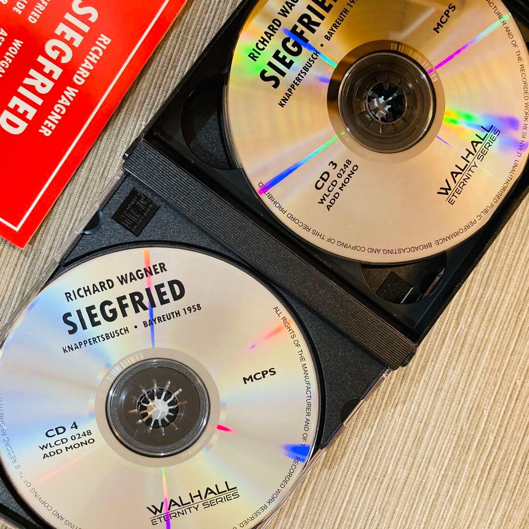 【レア、５８年バイロイト】ニーベルングの指環全曲　クナッパーツブッシュ