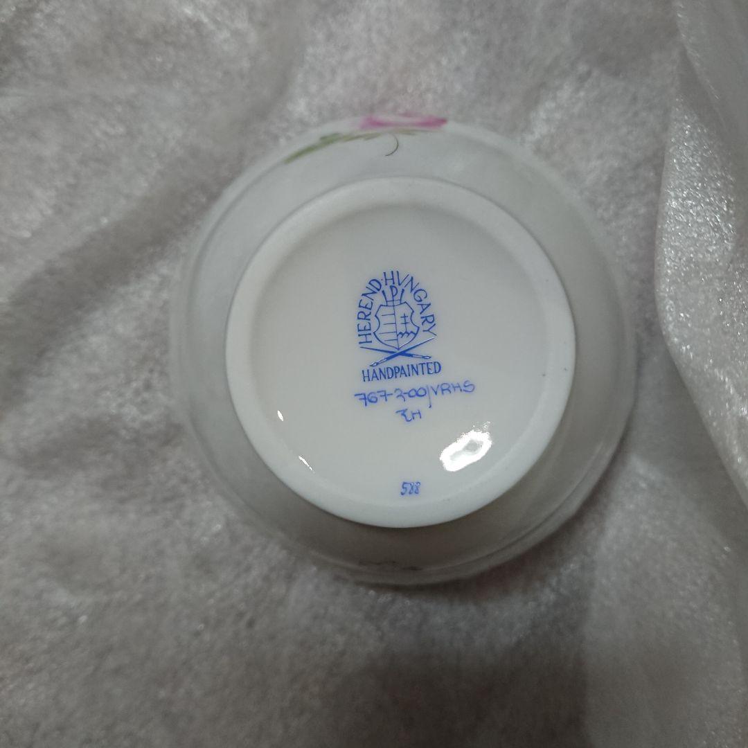 ウィーンの薔薇シンプル オリエンタルカップ&ソーサー ミニティーポット ヘレンド