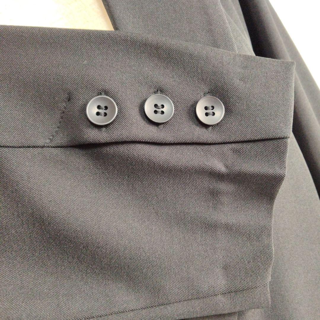 ダブルボタン オールインワン レディース ボトムス　ブラック