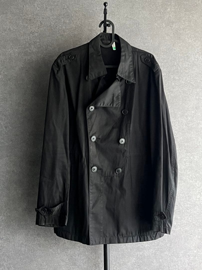 ヨウジヤマモトY’s トレンチショートコートブルゾン　ジャケットクリーニング済み