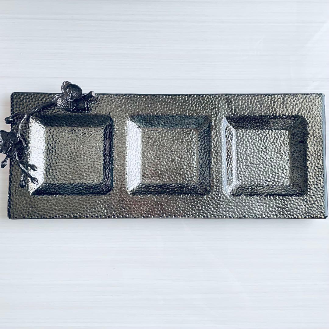 MICHAEL ARAM マイケルアラム 胡蝶蘭のトリオプレート