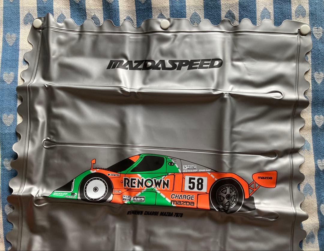 マツダスピード ルマン２４ CHARGE MAZDA貴重 エアー枕 非売品超希少