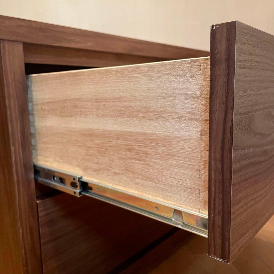 【丸繁木工】キャビネット COMO(コモ) 1052CR プルD350 WN