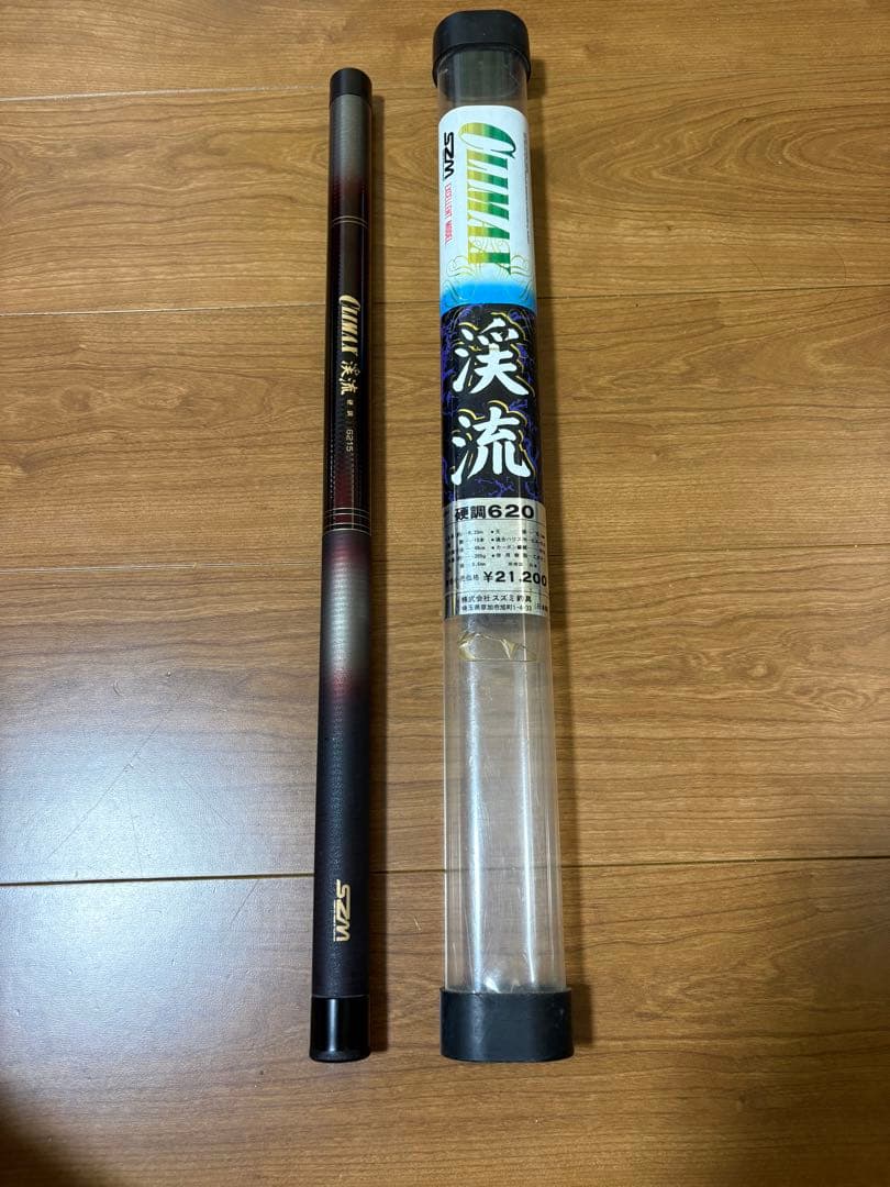 CLIMAX 渓流竿 6215 ケース付き