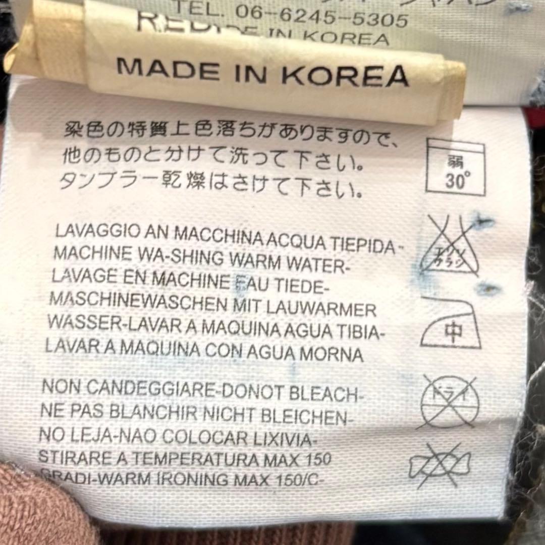 希少　レッドペッパー　エドハーディー　デニム　25 刺繍　Y2K スカル　ハート