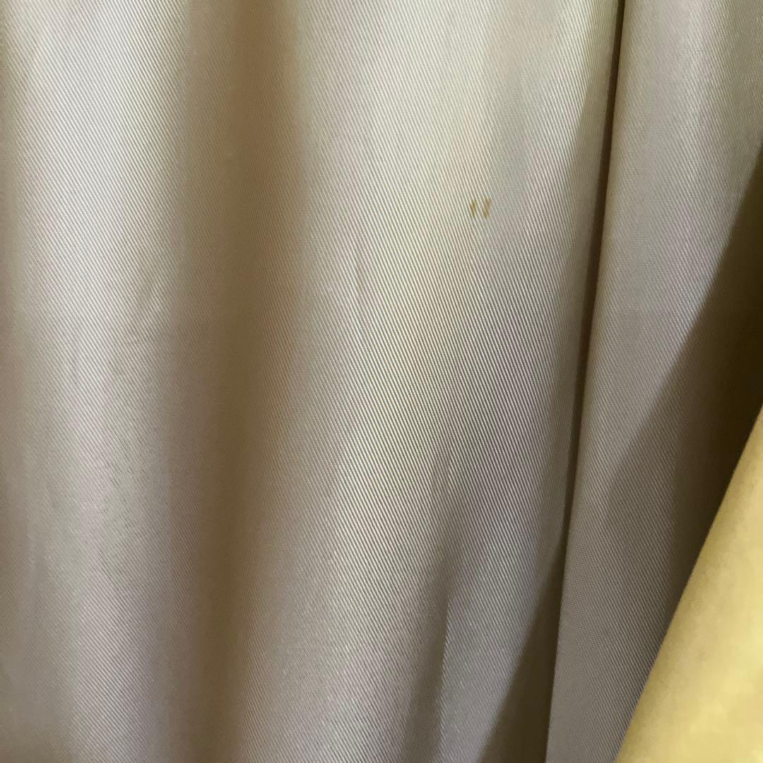 LOEWEロエベレザーコート36イエロー黄色シミあり