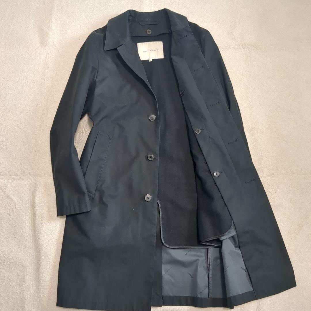 マッキントッシュ ハンビー ダンケルド ライナー 38サイズ ブラック コート