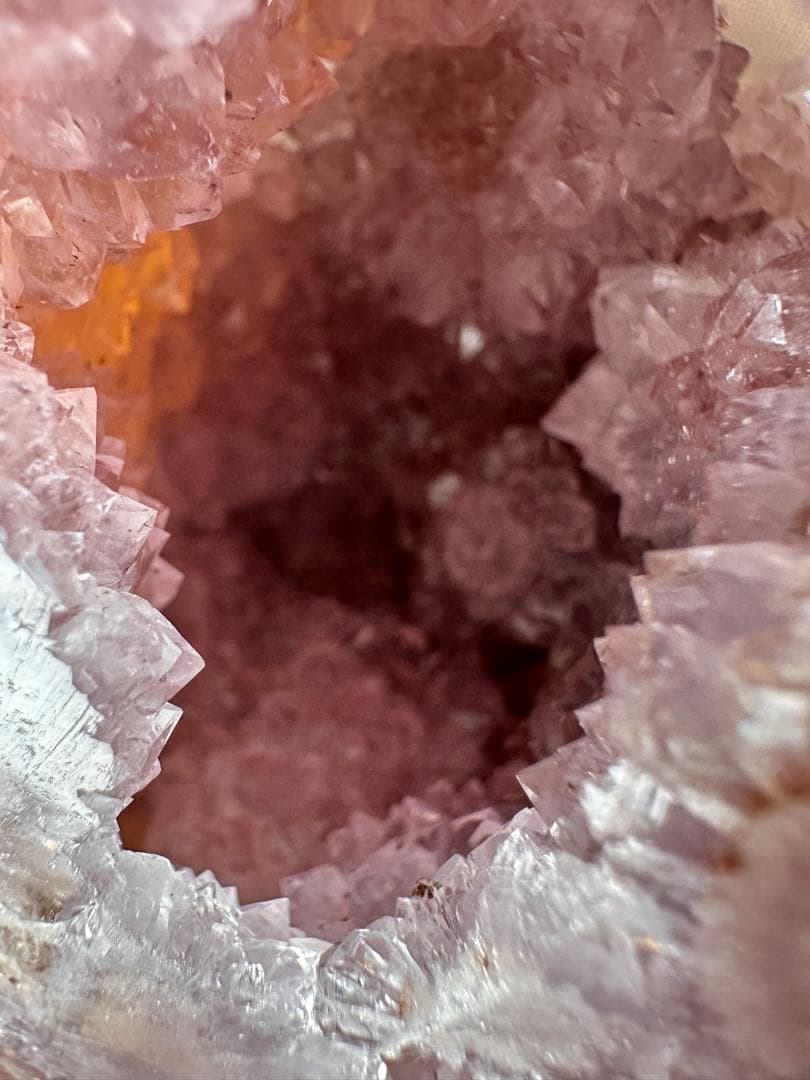 高品質　ピンクアメジスト　 フリーフォーム　フラワーアメジスト　スタンド付天然石