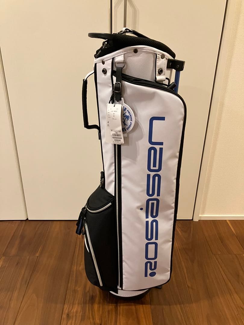 【新品】Rosasen ロサーセン ミニ スタンドキャディバッグ 7型 白