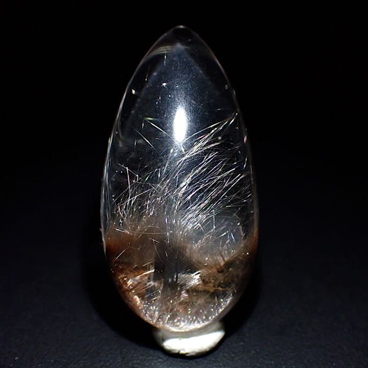 【ブラジル産】ルチルクォーツのタンブル