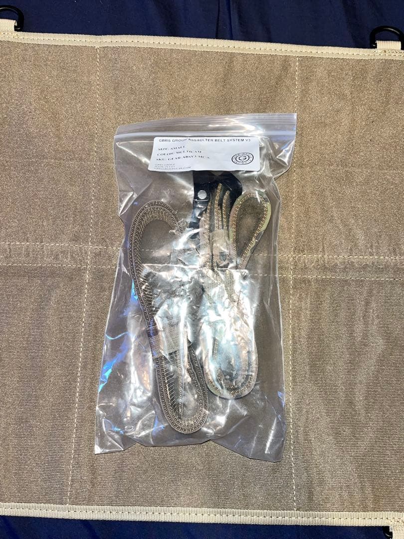 GBRS製ASSAULTED BELT SYSTEM V3 Sサイズ マルチカム