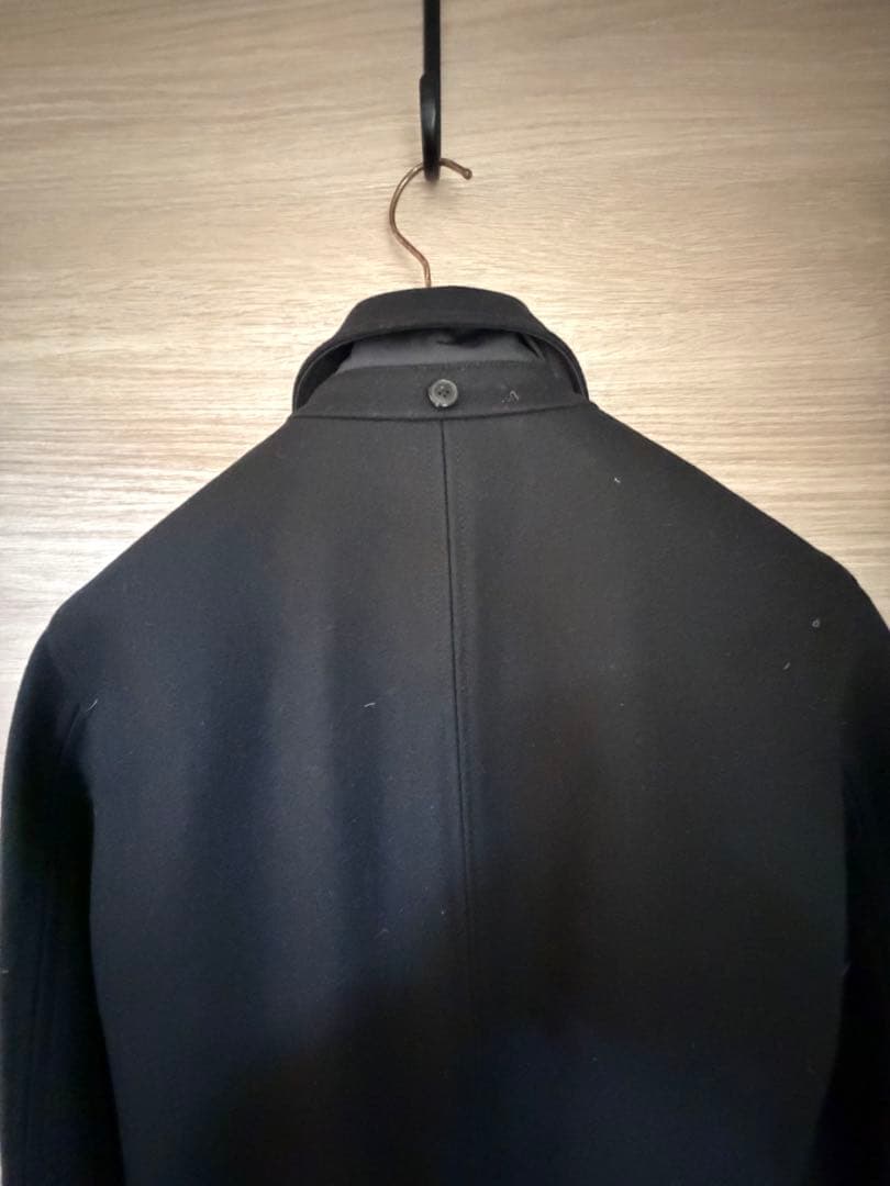 正規 VALENTINO ヴァレンティノ コート 黒 フード付