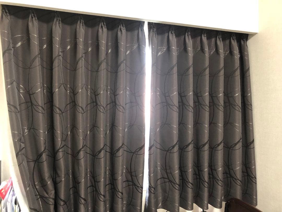 【クリスマス大特価！】カーテン　モダン　レースカーテン付き！ビバスドレープ