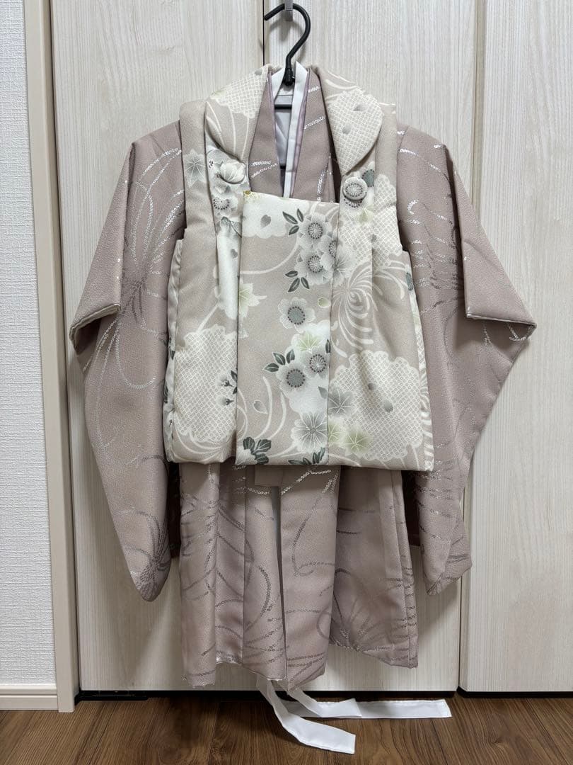 utatane ひよこ商店 3歳 女の子被布 七五三