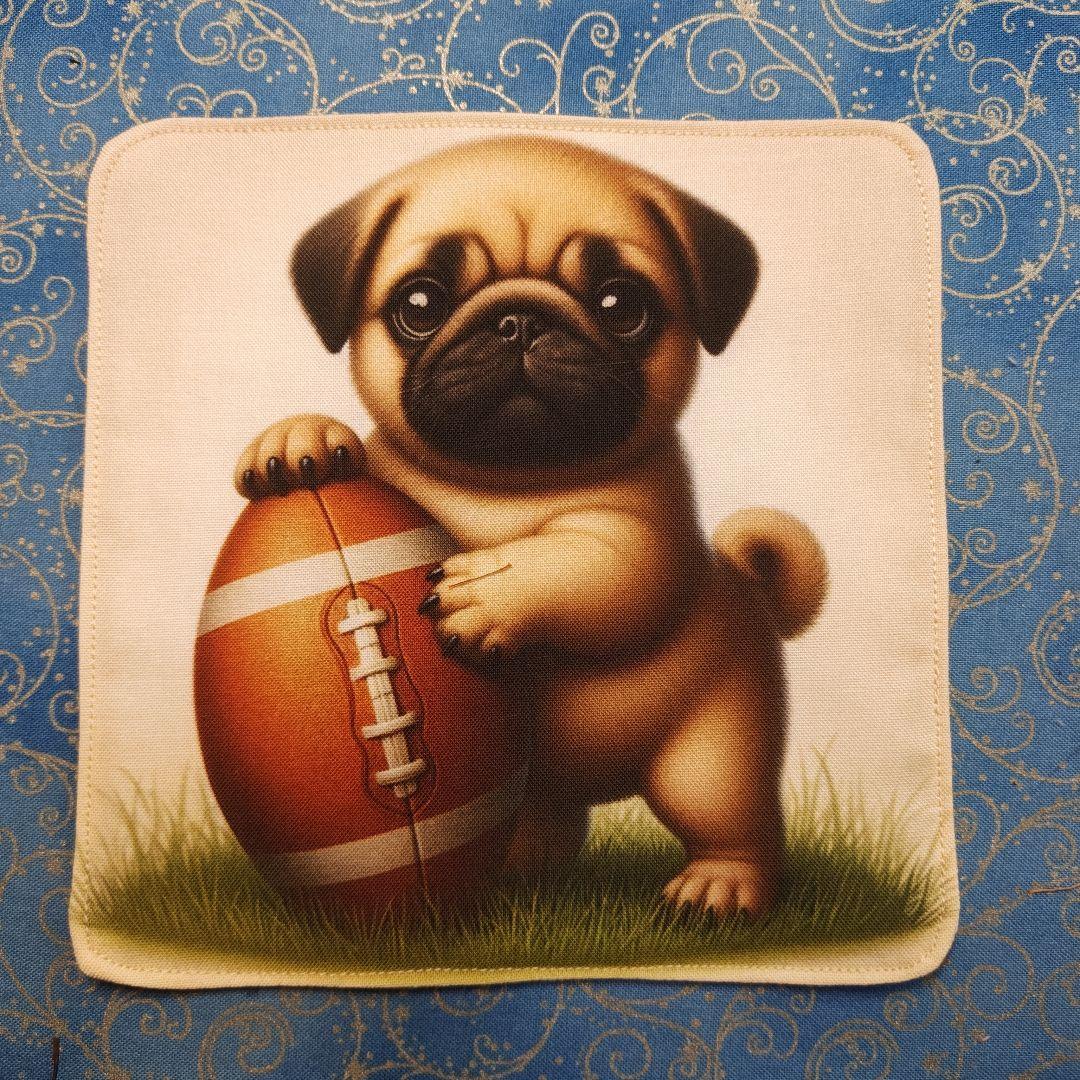 アロママ　ハンカチ　わんこさん柄　26枚