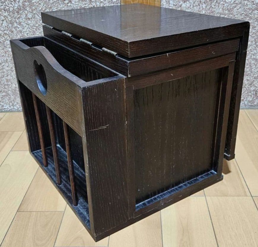 昭和レトロ　文机　折りたたみ机　裁縫机