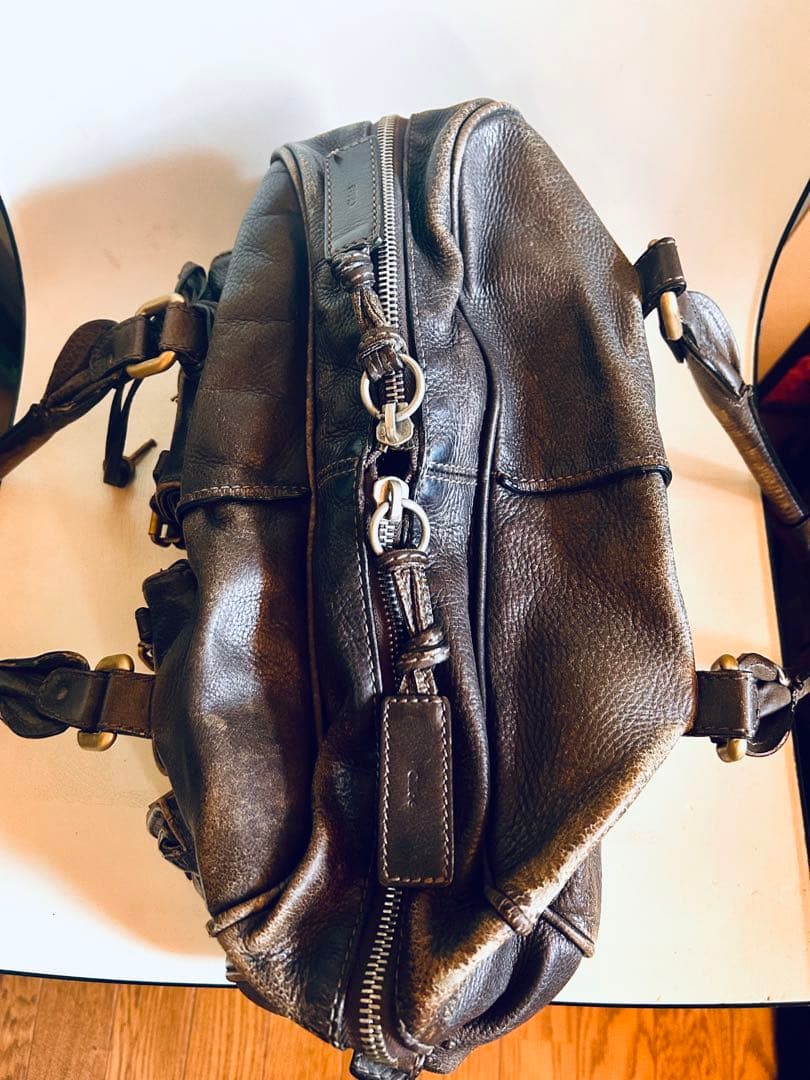 【Chloe】クロエ ボストンバッグ 希少デザイン パディントン カデナ