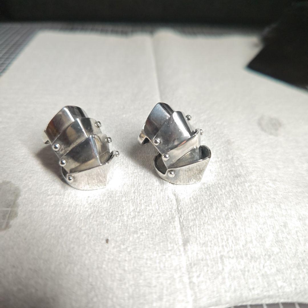 期間限定出品本物シルバー925 ビンテージアーマーリング